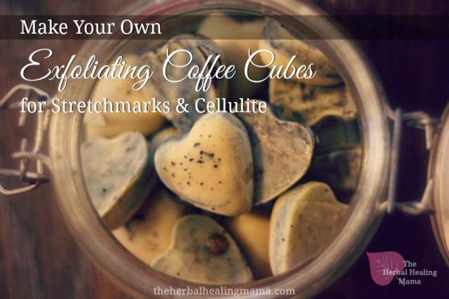 Exfoliating Coffee Cubes for Stretchmarks &amp; Cellulite. ~ All Natural ...